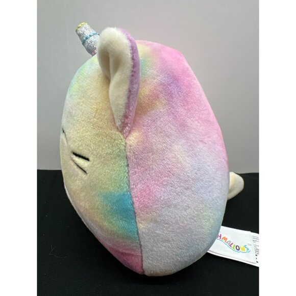 Pastel Rainbow Caticorn Squishmallow 5 “ Soft Plush Collectible Toy - Picture 4 of 8